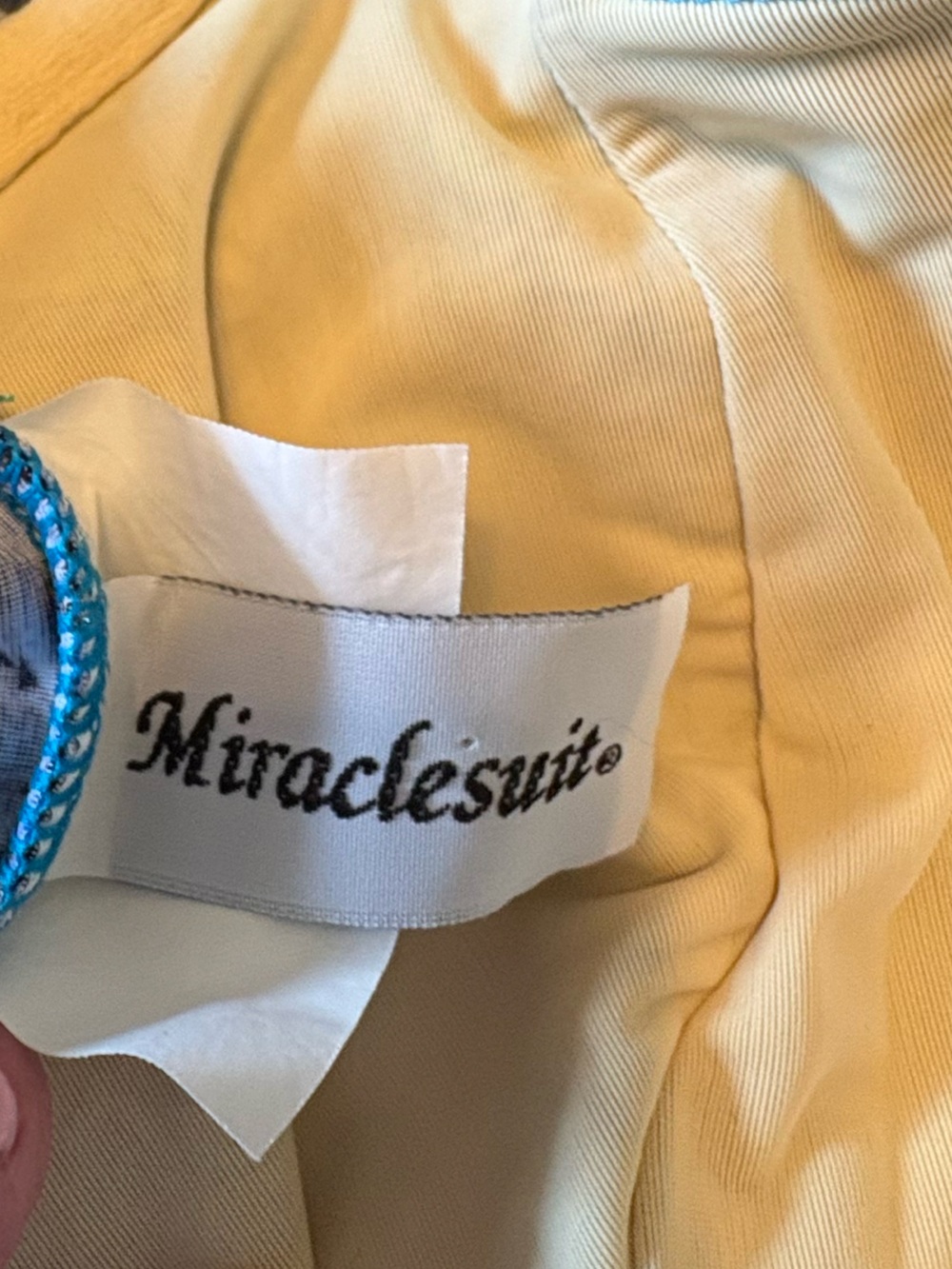Miraclesuit Blue & Teal Paisley Woman’s One-Piece Swimsuit - Picture 2 of 7